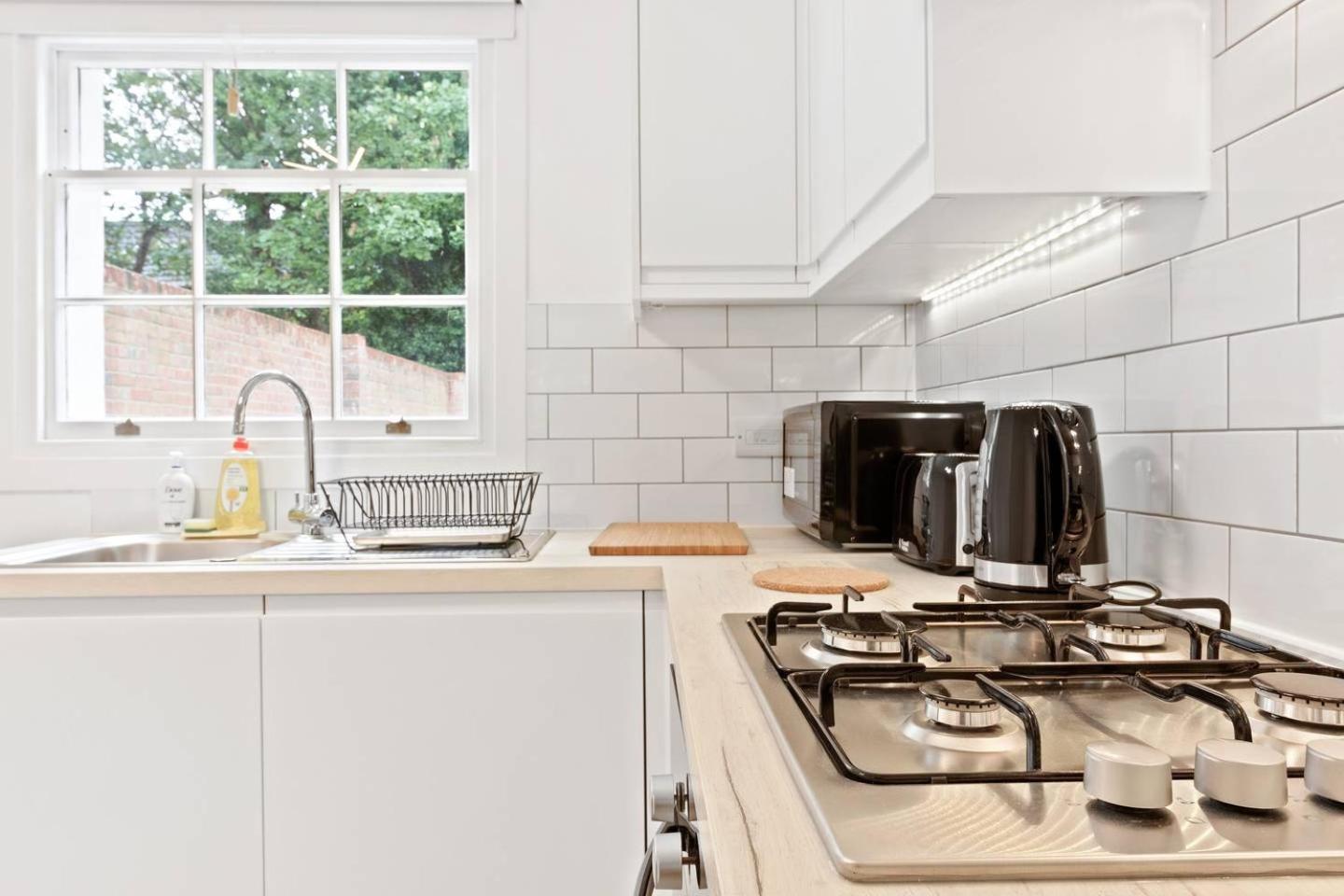 Airy Spacious 1 Bedroom Aprtment With Garden In Brixton Londra Exterior foto